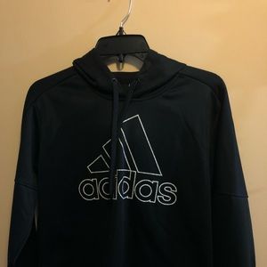 adidas pullover black hoodie !!
